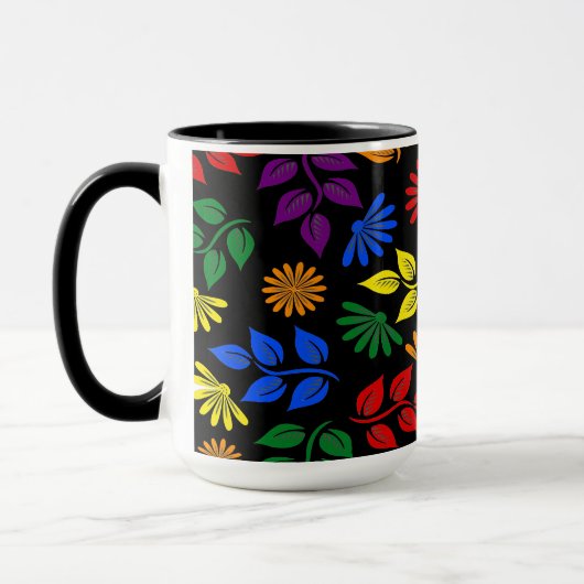 Mug Musique arc-en-ciel d'automne (Gauche)