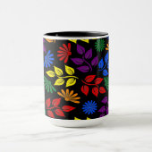Mug Musique arc-en-ciel d'automne (Centre)