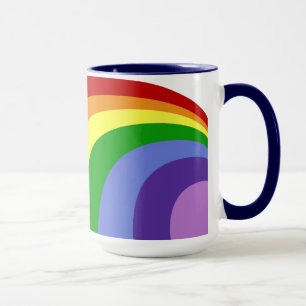 Mug Musique arc-en-ciel rétro