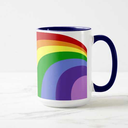 Mug Musique arc-en-ciel rétro (Droite)
