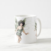 Mug Musique Argent Sage (Devant droit)