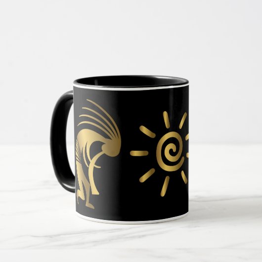 Mug Musique Arizona Golden Sun Kokopelli (Devant gauche)