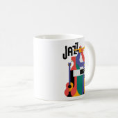 Mug musique art abstrait (Devant droit)