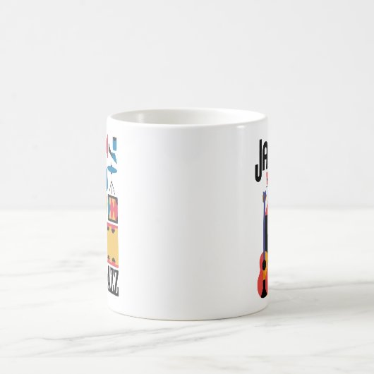 Mug musique art abstrait (Centre)