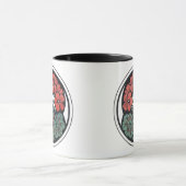 Mug Musique Art nouveau de géranium (Centre)