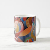 Mug Musique artisanale peinture Abstraite (Devant droit)