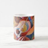 Mug Musique artisanale peinture Abstraite (Centre)