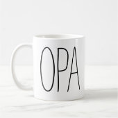 Mug Musique au café d'Opa (Gauche)