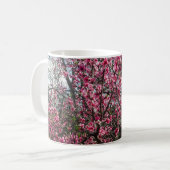 Mug Musique aux fleurs roses (Devant gauche)