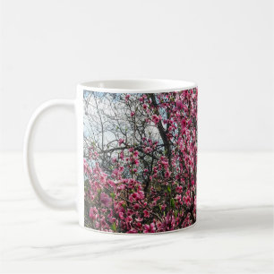 Mug Musique aux fleurs roses