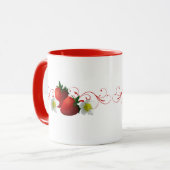 Mug Musique aux fraises (Devant gauche)
