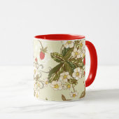 Mug Musique aux fraises (Devant droit)