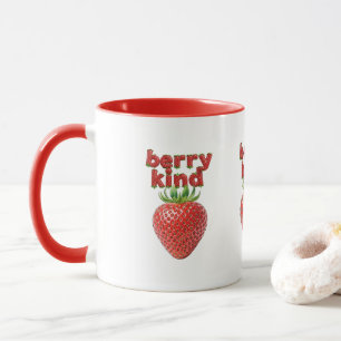 Mug Musique aux fraises Café de la coupe à devis pos