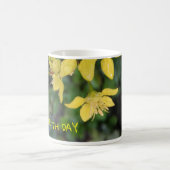 Mug Musique avec de jolies fleurs (Centre)