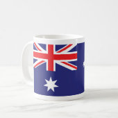 Mug Musique avec drapeau national australien (Devant gauche)