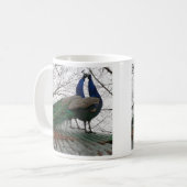 Mug Musique avec illustration Peacock (Devant gauche)