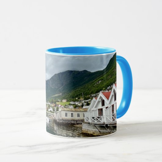Mug Musique avec imprimé Aurpayfjord (Devant droit)