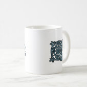 Mug Musique avec logos avant et arrière (Devant droit)