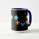 Mug Musique avec sourire (Devant droit)