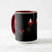 Mug Musique avec sourire (Devant gauche)