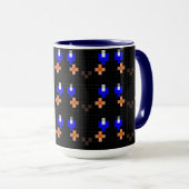 Mug Musique avec sourire (Devant droit)
