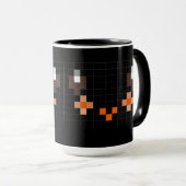 Mug Musique avec sourire (Devant droit)