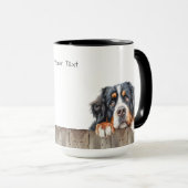 Mug Musique bernoise de chien de montagne (Devant droit)