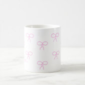 Mug Musique blanche avec vaches roses (Centre)