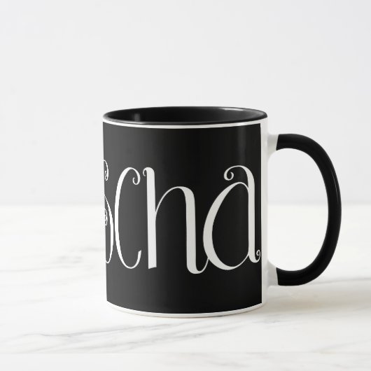Mug Musique blanche de Natascha (Droite)