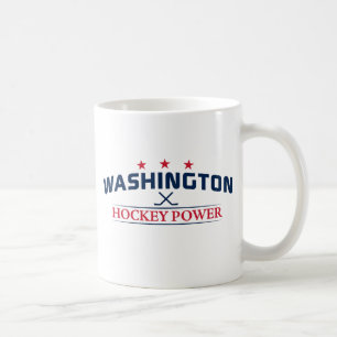Mug Musique blanche du pouvoir de hockey de Washington