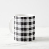 Mug Musique blanche et noire (Devant gauche)