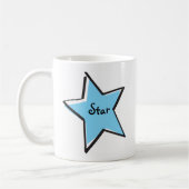 Mug Musique bleu clair (Gauche)