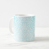 Mug Musique bleue (Devant gauche)