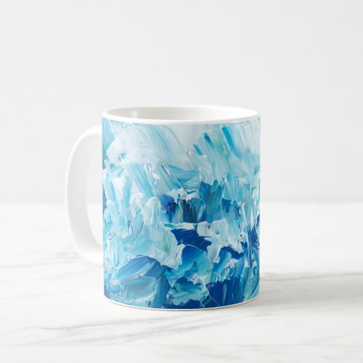 Mug Musique bleue (Devant gauche)