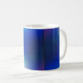Mug Musique bleue à turquoise (Devant droit)