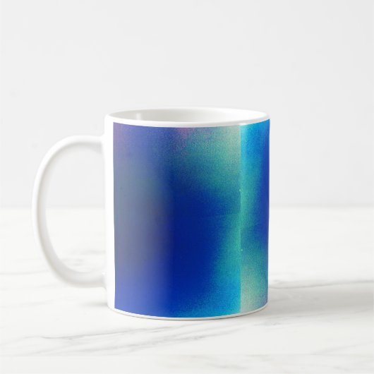 Mug Musique bleue à turquoise (Gauche)