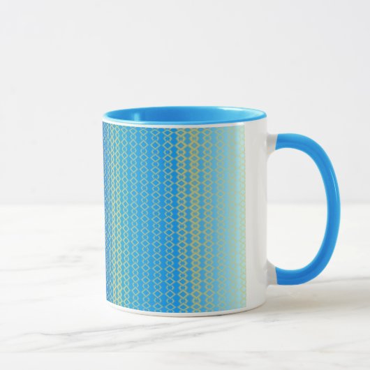 Mug Musique bleue cool (Droite)