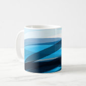 Mug Musique bleue éthérique (Devant gauche)