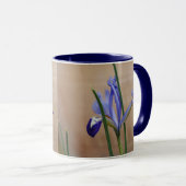 Mug Musique bleue Iris Reticulata (Devant droit)