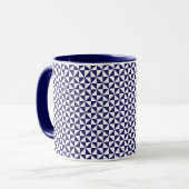 Mug Musique bleue japonaise (Devant gauche)