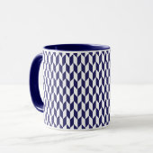 Mug Musique bleue japonaise (Devant gauche)