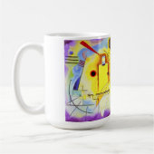 Mug Musique bleue jaune Kandinsky (Gauche)