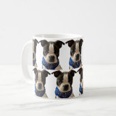 Mug Musique Boston Terrier (Devant gauche)