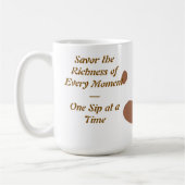 Mug Musique Brown de couleur (Gauche)