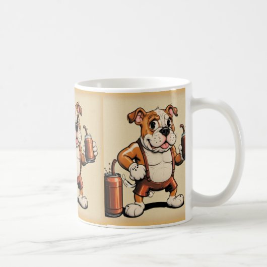 Mug Musique Bulldog (Droite)