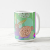 Mug Musique Bunny Pastels de Pâques (Devant droit)