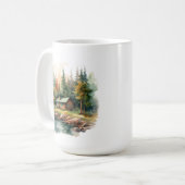 Mug Musique Cabine d'hiver (Devant gauche)