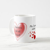 Mug Musique cadeau de l'enseignant (Devant gauche)