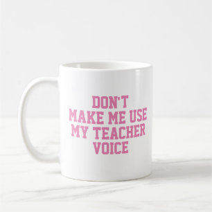 Mug Musique cadeau enseignant   Drôle Citation Slogan 