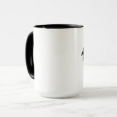 Mug Musique cadeau rose (Devant gauche)